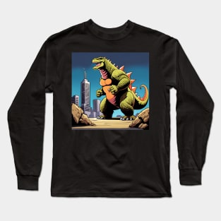 Himbo Godzilla, King of Beef Long Sleeve T-Shirt